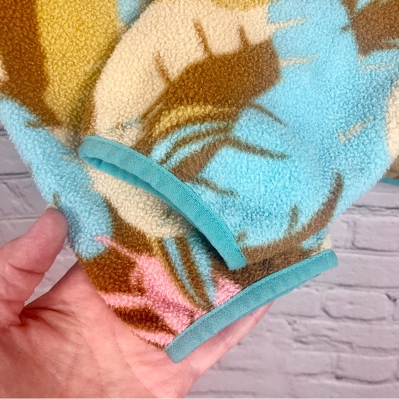 Patagonia Synchilla Snap-T Feather Dance Pullover Fleece Sz S - Picture 4 of 14